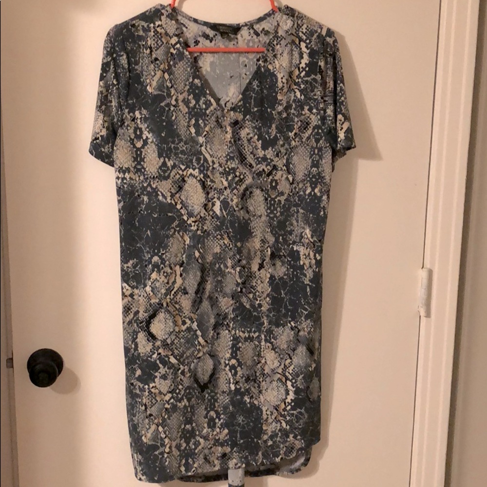 Snake skin dress